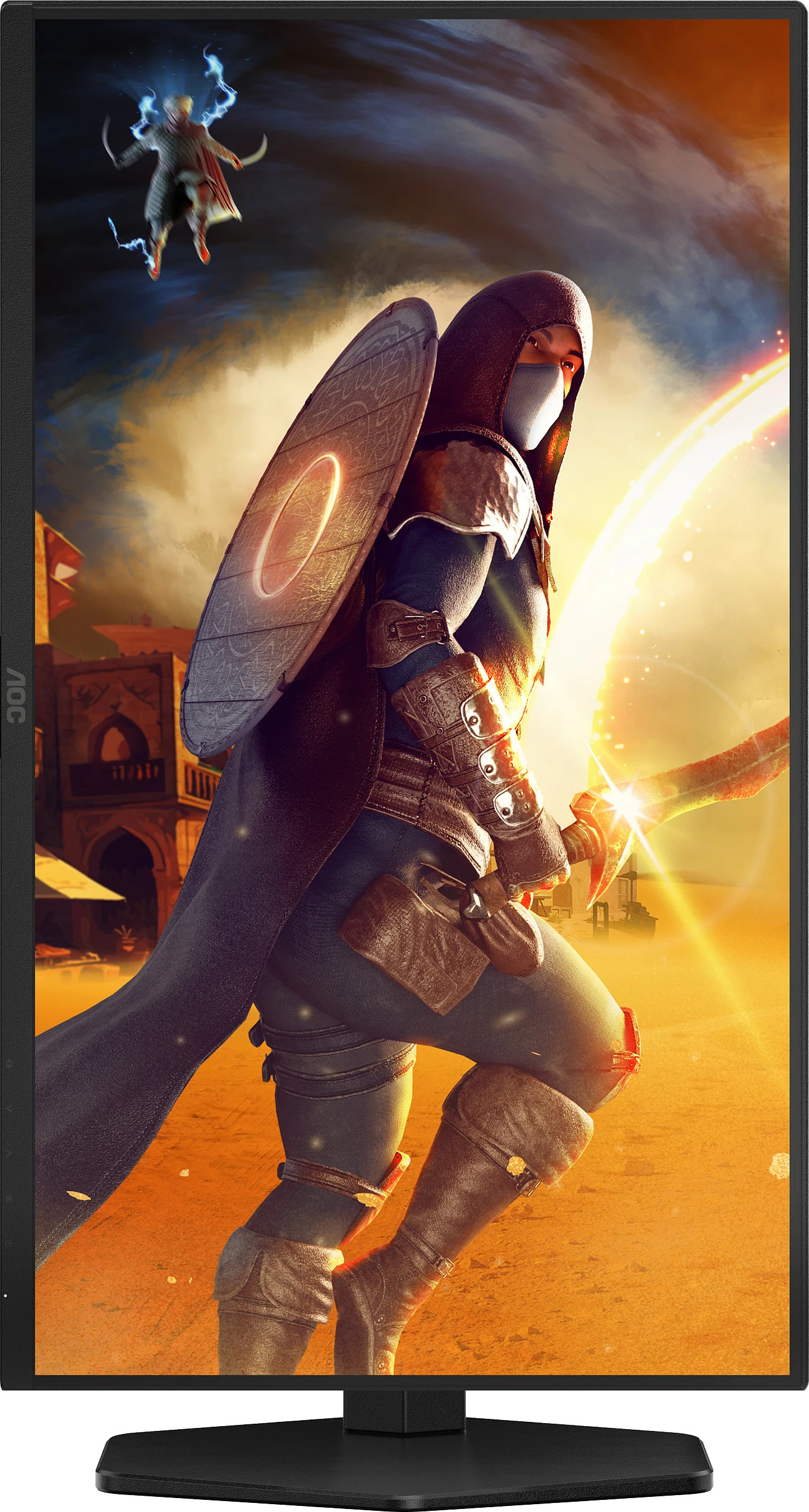 Monitor AOC 25G4SXU 24.5 inç, 310Hz, Full HD, Adaptive Sync, zi/gri