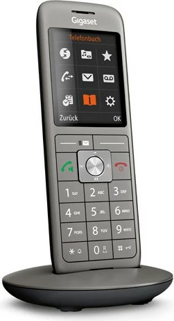 Telefon DECT Gigaset CL660HX, Speakerphone, 400 kontakte, SMS, Gri