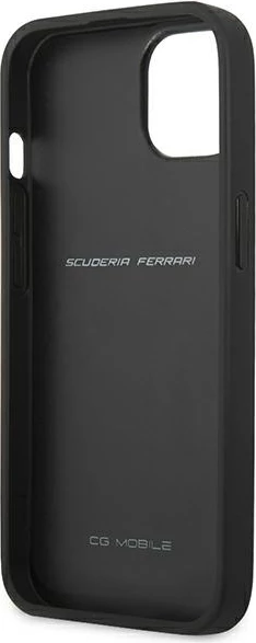 Mbështjellës Ferrari On Track Carbon Stripe për iPhone 13 mini 5.4", i kuq, hardcase