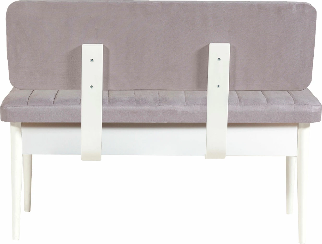 Set tavoline me karrige për ngrënie, e zgjatshme, Hanah Home, Vina e bardhë, Soho gri, 5 pjesë