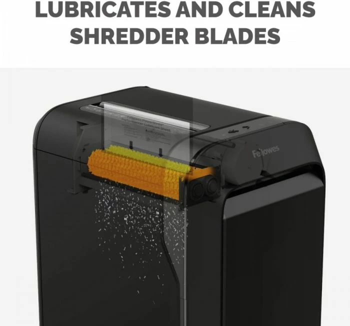 Fletë lubrifikuese për grirës dokumentesh Fellowes PowerShred Performance+ MPN 4025601, 10 copë