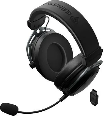 Kufje gaming Genesis Toron 706, wireless/Bluetooth 5.1, mikrofon i shkëputshëm, 3.5mm, të zeza