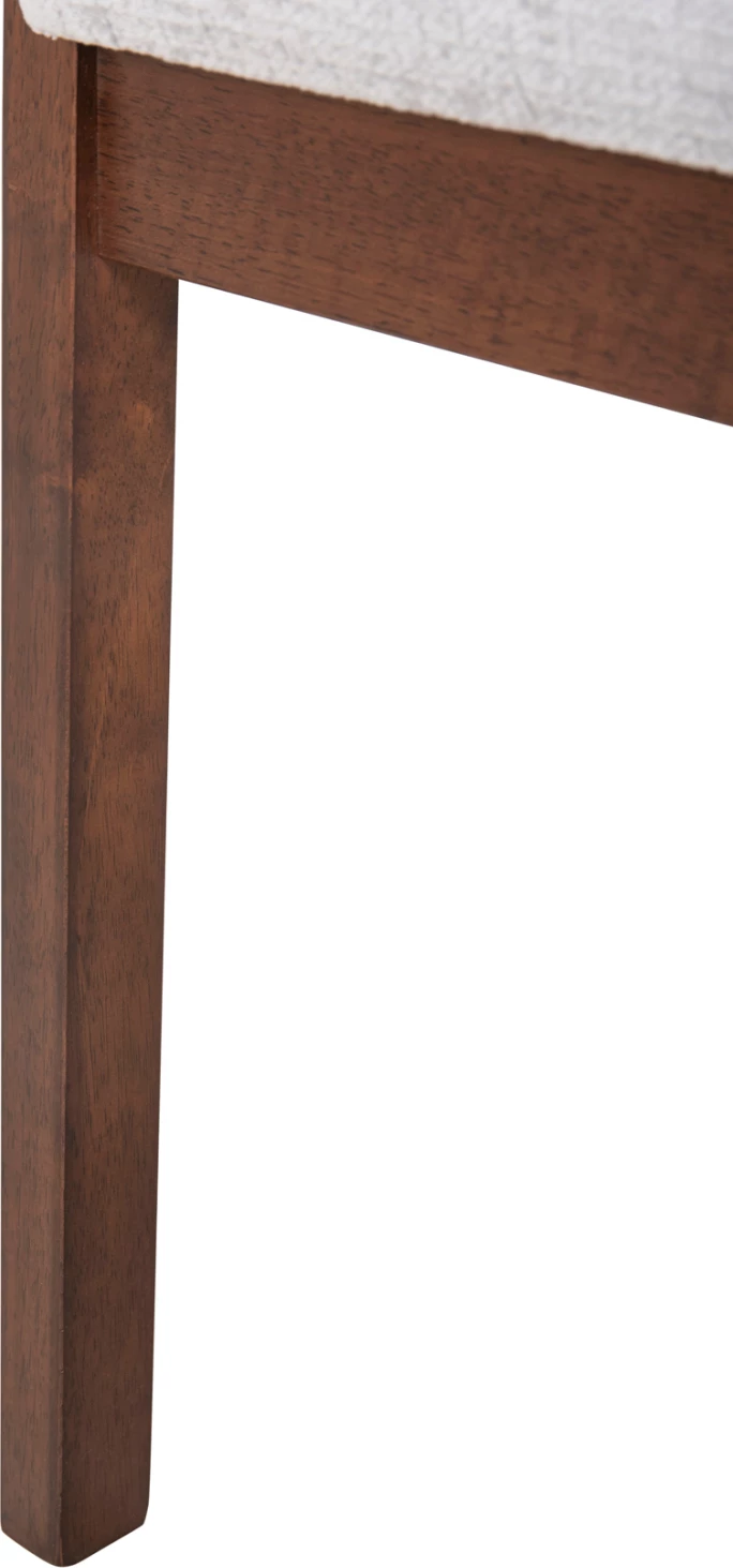 Karrige për ngrënie NERO FH9972 dru gome ngjyrë arre-gri, set prej 2 copë