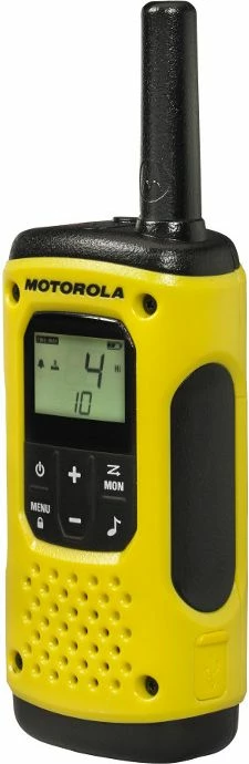 Radio komunikimi Motorola T92 H2O, 10 km, IPX7, 16 kanale, e verdhë, set 2 copë