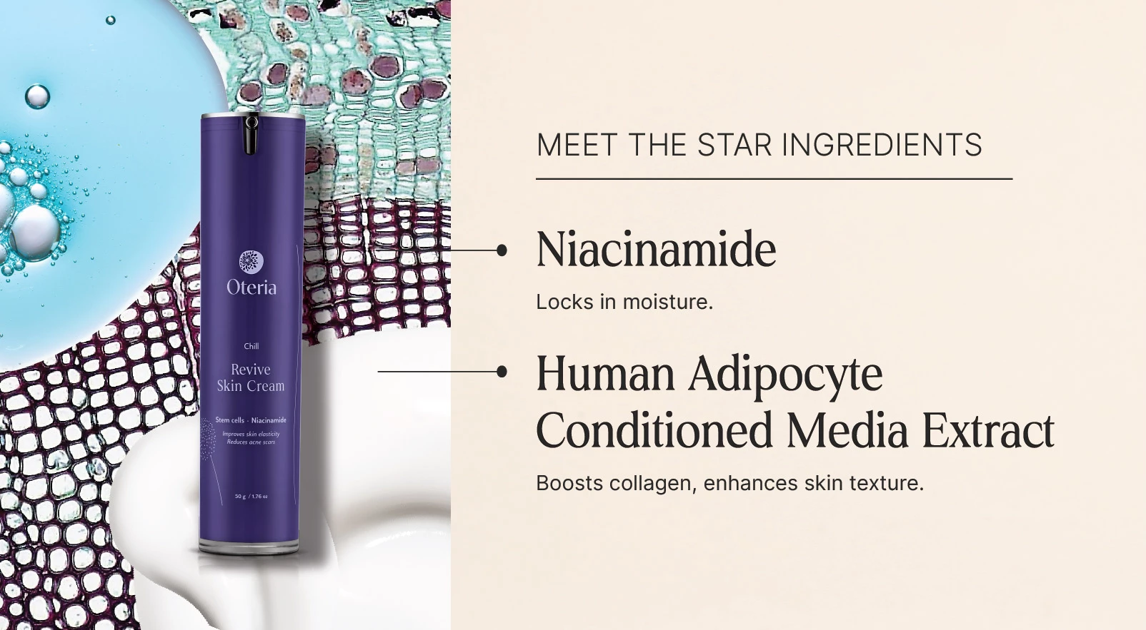  Krem për fytyrë Revive Skin Cream ,50g