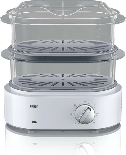 Avullues ushqimi Braun FS 5100, 3.1L, 2 shporta, i bardhë