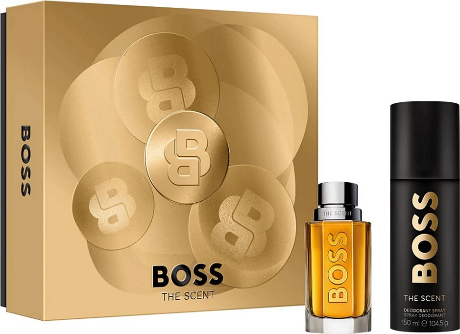 Set Eau de Toilette për meshkuj Hugo Boss The Scent For Him 50ml + dezodorant spray 150ml