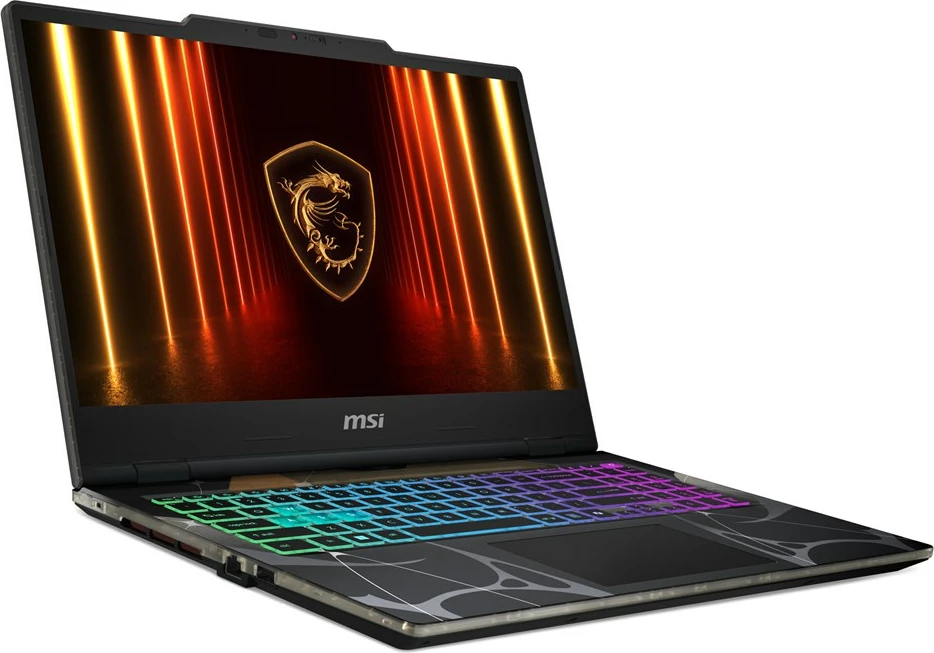 Laptop gaming MSI Cyborg 15 B2RWFKG-038XPL, 15.6", Intel Core 7 240H, 16 GB RAM, 512 GB SSD, NVIDIA RTX 5060, Zi