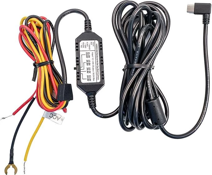 Kabllo energjie Viofo HK4 Hardwire Kit për video regjistrues, USB-C, set me 8 adapterë