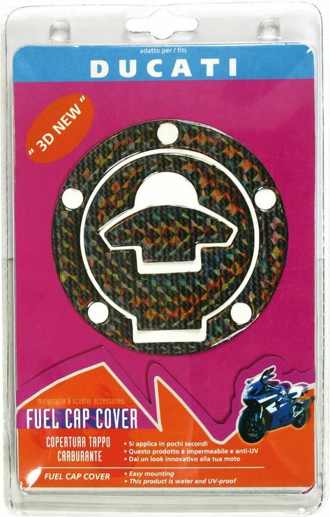 Dekoruese Ngjitese Per Kapak Rezervuari Rainbow 3d Ducati