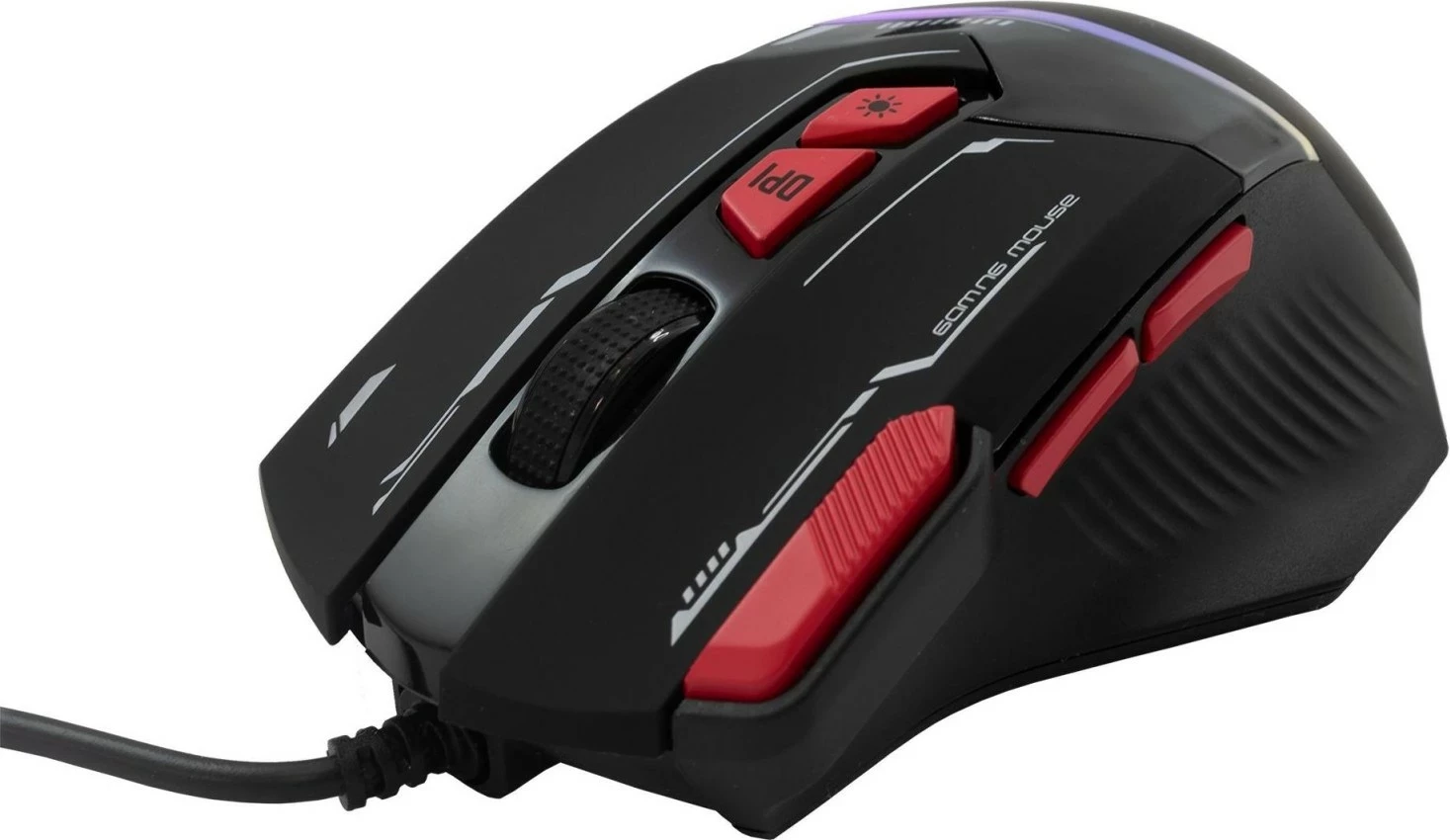 Maus Baracuda Manta BGM-041, RGB, 12800 DPI, i zi