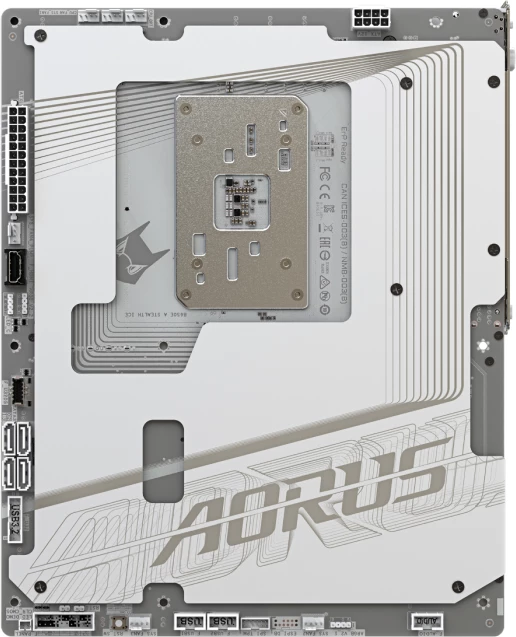 Pllakë amë GIGABYTE B650E AORUS STEALTH ICE, AM5, ATX, DDR5, Wi‑Fi 7, 2.5GbE, e bardhë