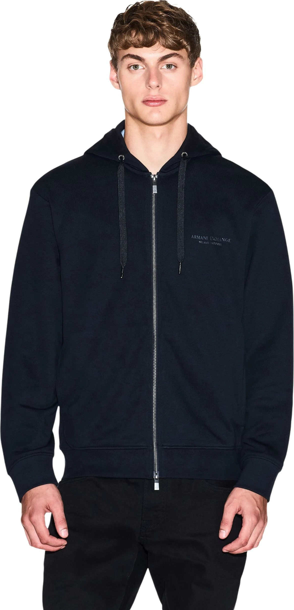 Duks me zinxhir për meshkuj Armani Exchange XM001293 AF20934, kaltër e errët