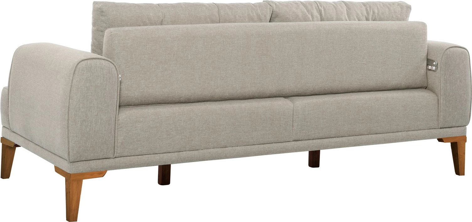 Divan treshe Atelier del Sofa, Vina 3, krem, Atlantic Pine