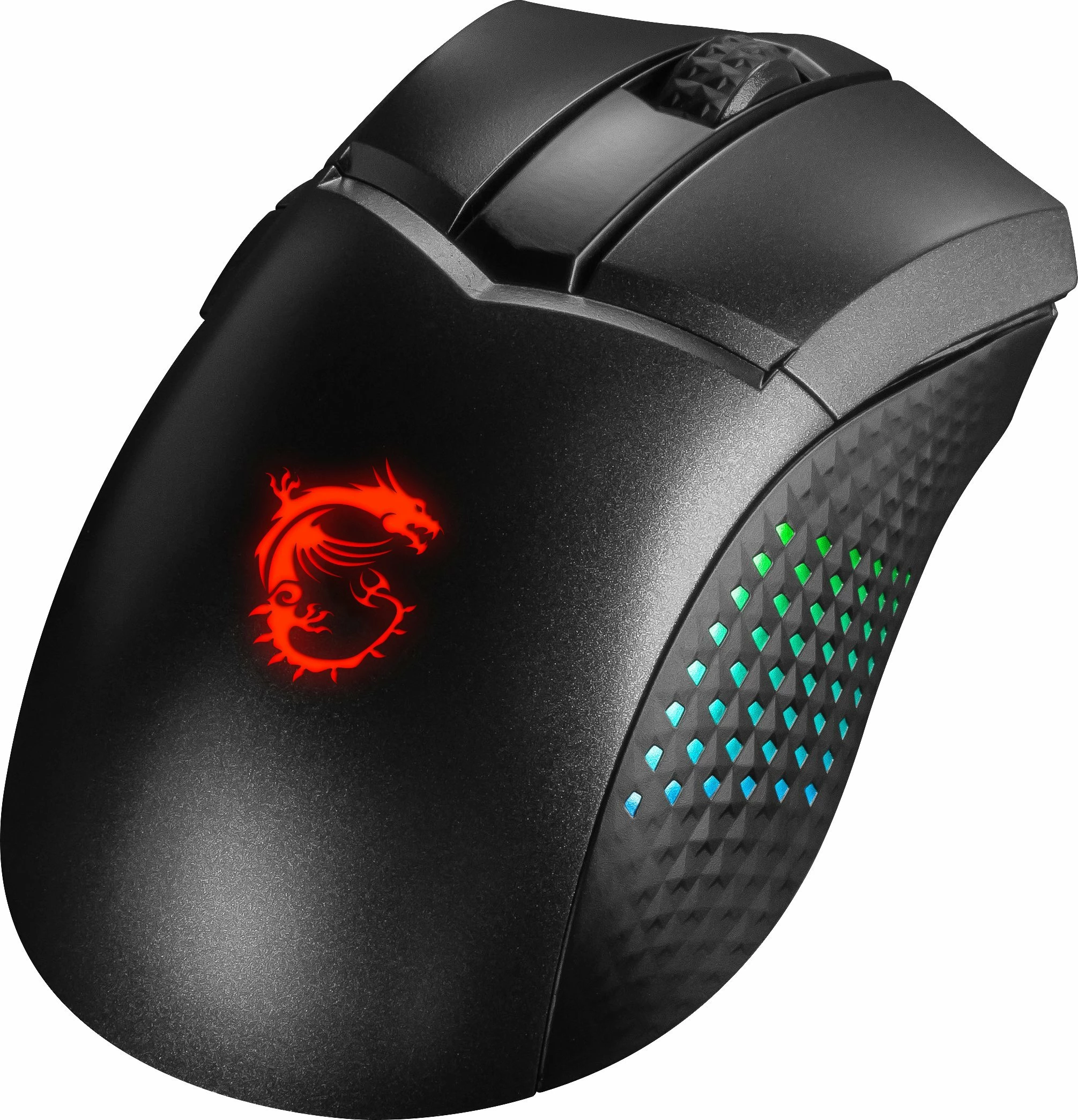 Maus MSI Clutch GM51 Lightweight Wireless S12-4300080-C54, PAW 3395, 26000 DPI, RGB, me docking station, i zi
