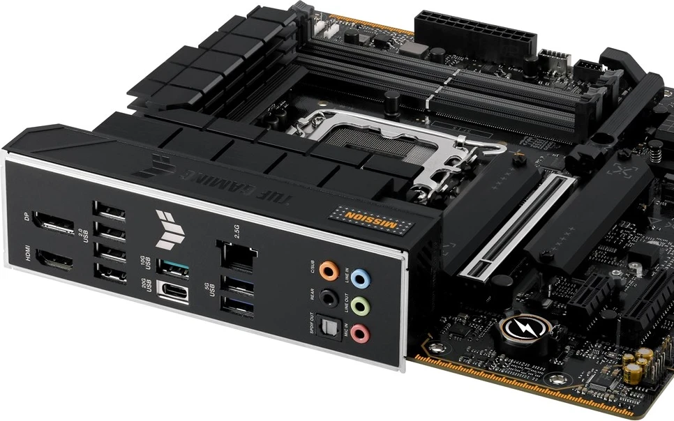 Pllakë amë ASUS TUF GAMING B760M-PLUS II, Intel B760, LGA 1700, micro ATX