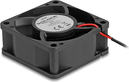 Ventilator axial DeLOCK 60x60x25 mm, 5V DC, 2-pin, i zi