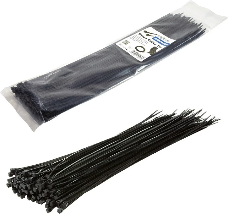 Seti i lidhësve Logilink, 0.4 m, ngjyrë e zezë