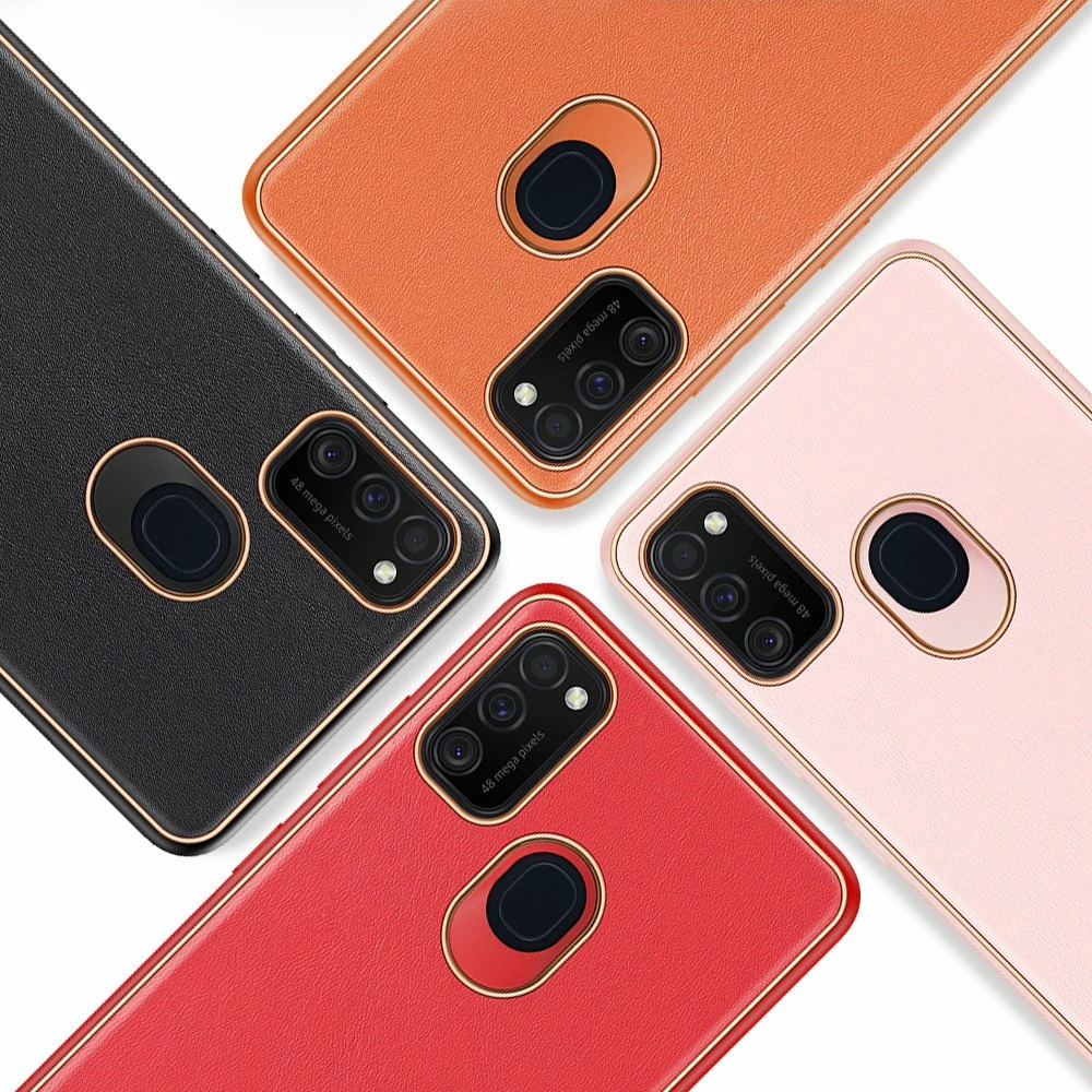 Mbështjellës Dux Ducis Yolo për Samsung Galaxy M30s, TPU+PU lëkurë, Kuq