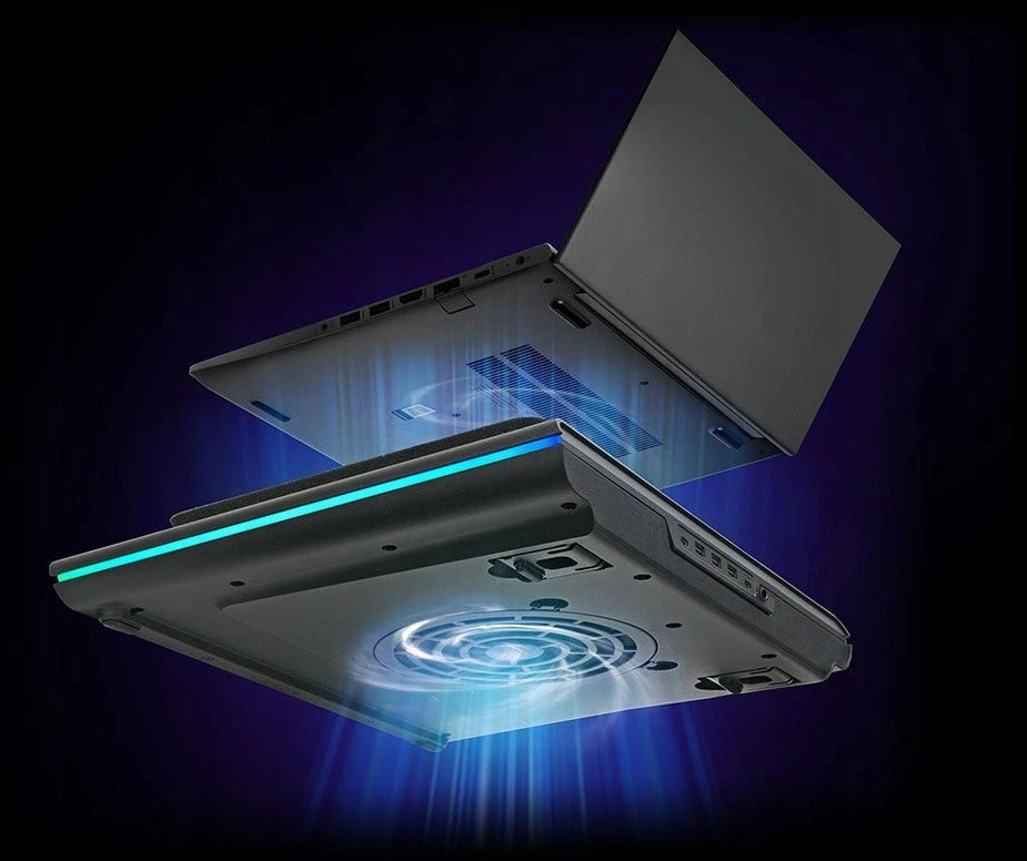 Pad ftohës për laptop Thermaltake Massive EXTREME CL-N023-PL12SW-A, 120mm cross-flow, deri 18\", RGB, USB, i zi