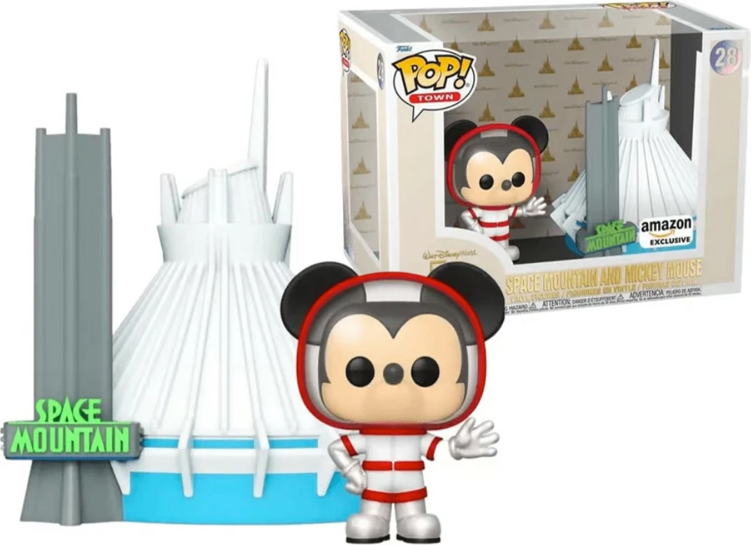 Figurinë Funko Pop Town Disney WDW50 Space Mountain me Mickey