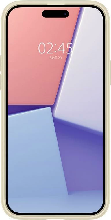 Mbështjellës Spigen Crystal Hybrid për iPhone 15 Plus, Transparent Beige