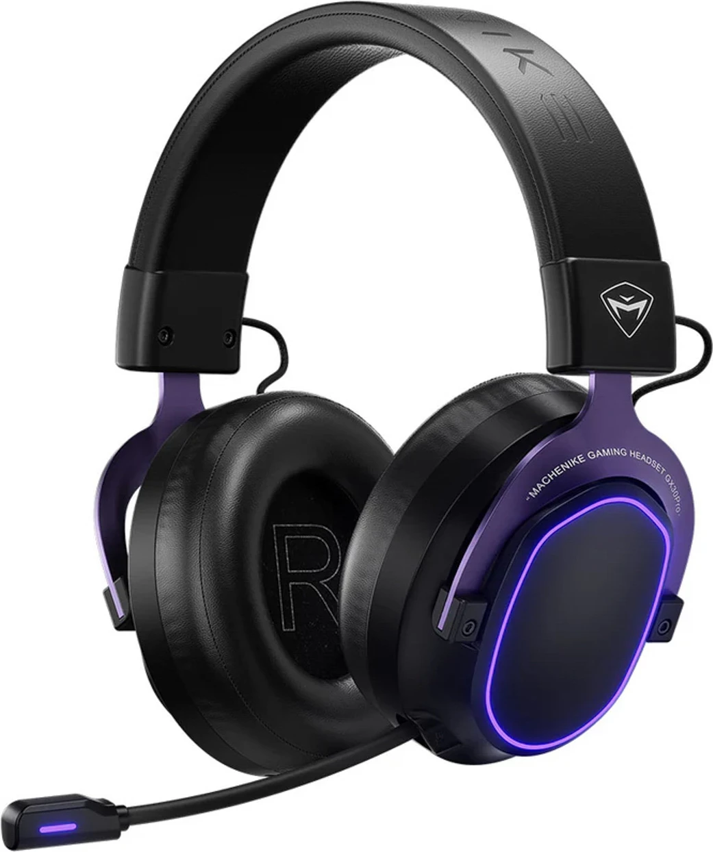 Kufje gaming Machenike GX30 Pro wireless Bluetooth 5.3/2.4GHz, 7.1 virtual, bateri deri 138 orë, të zeza