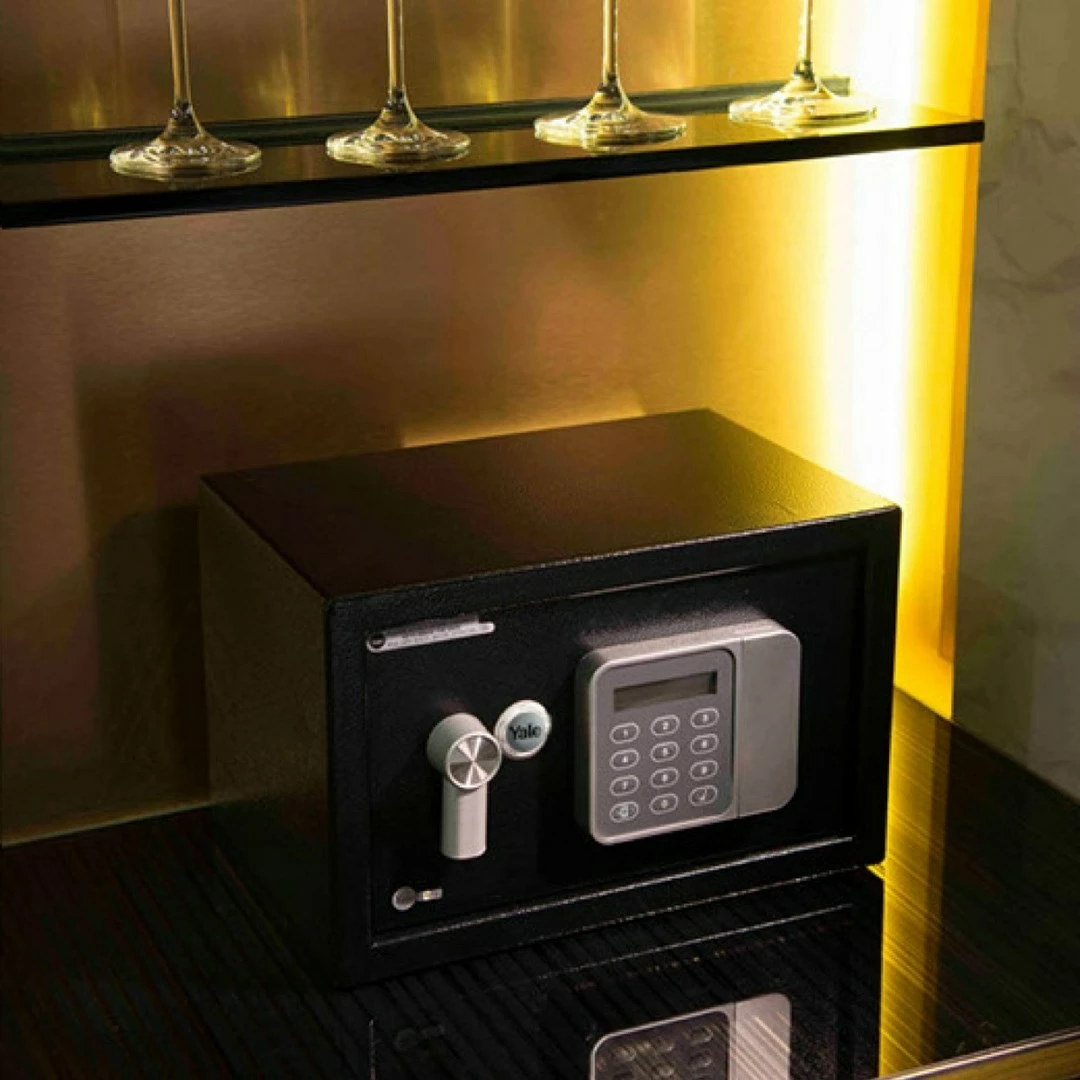 Kasafortë Yale YSG/200/DB2, 8.6 L, Çelik, E zezë