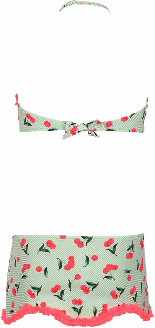 Set bikini për vajza, 2 pjesë, Jumeon, Bliss, ngjyrë e gjelbër