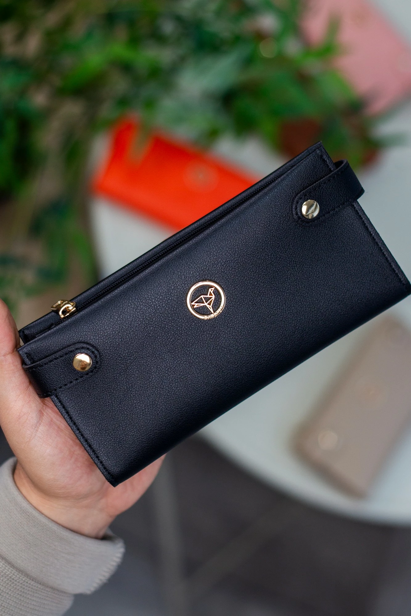 Portofol për gra, Zoozie Bags, Tiran, i zi