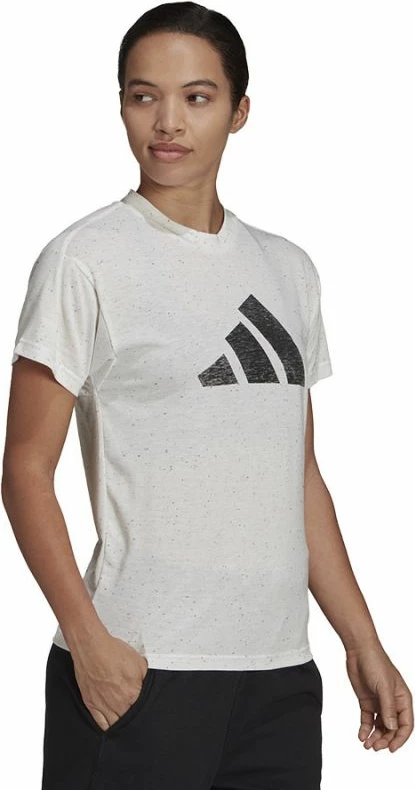 Maicë adidas Winrs 3.0 për femra, e bardhë