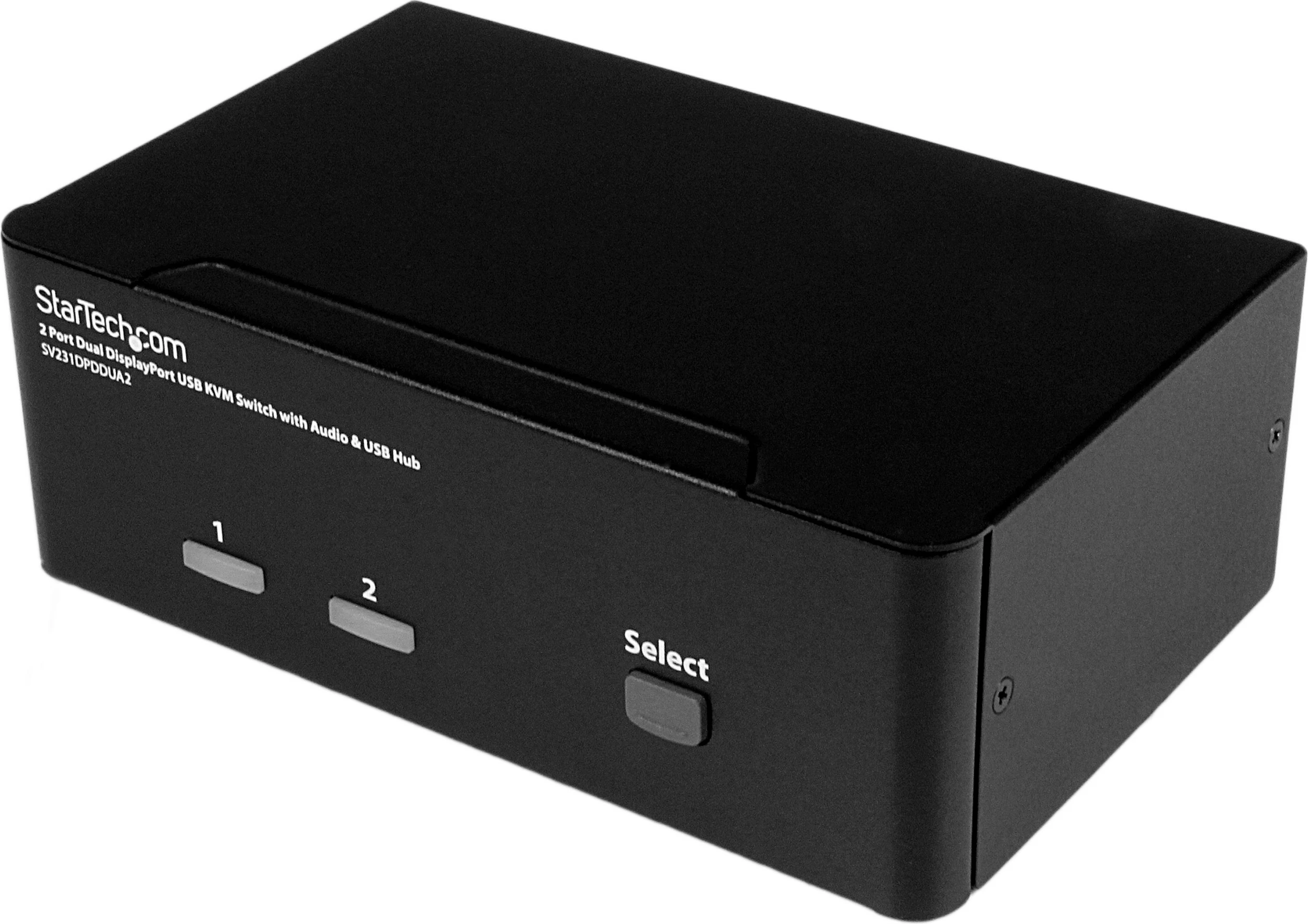 Switch KVM StarTech SV231DPDDUA2, 2-Port DisplayPort Dual Monitor, 4K 60Hz, i zi