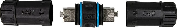 Zgjatues kabllo rrjeti LogiLink, RJ45 IDC, Cat.6/6A/7, IP68, 4.5-7.5 mm