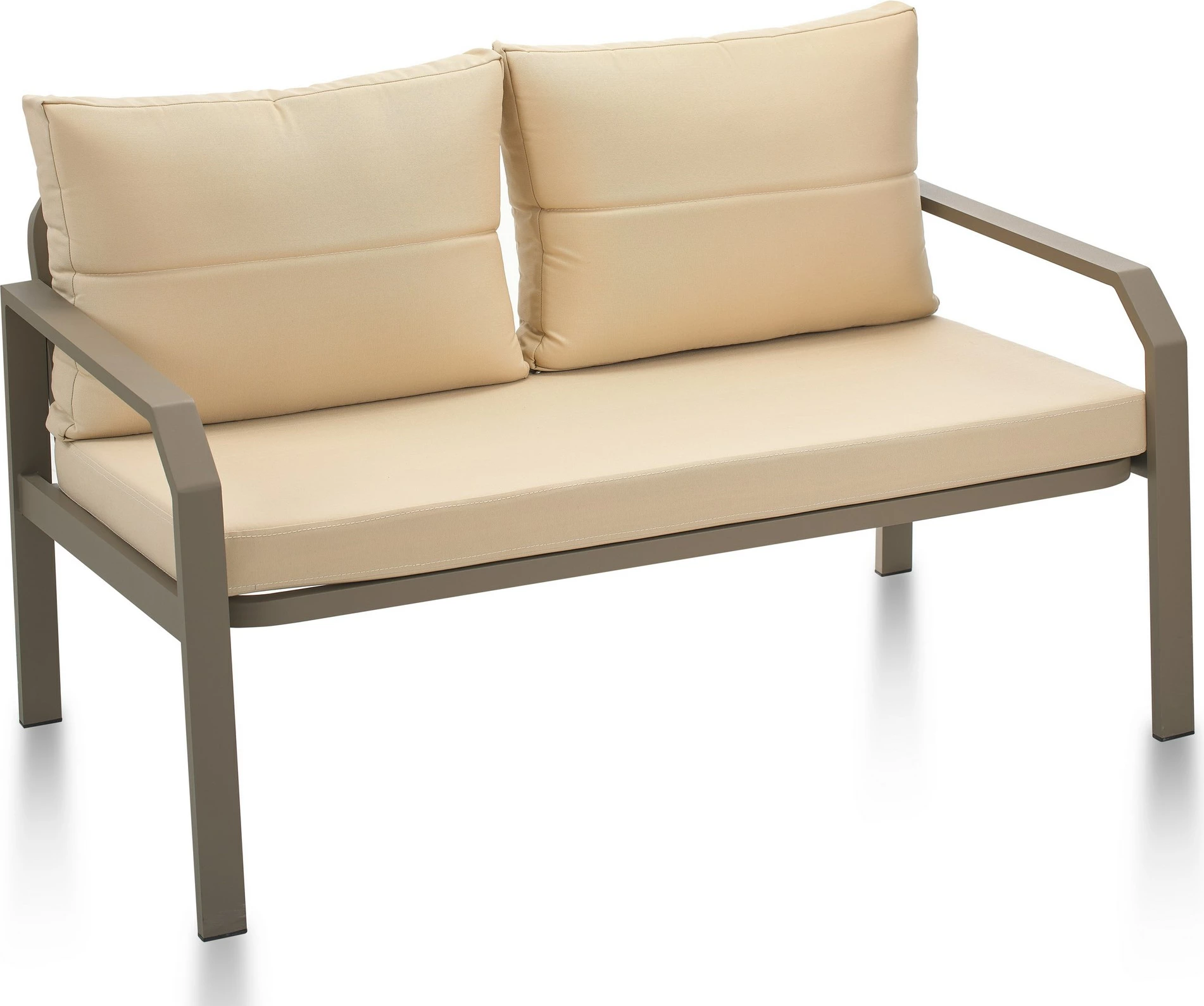 Set lounge për kopsht Arya, kapuçino/krem