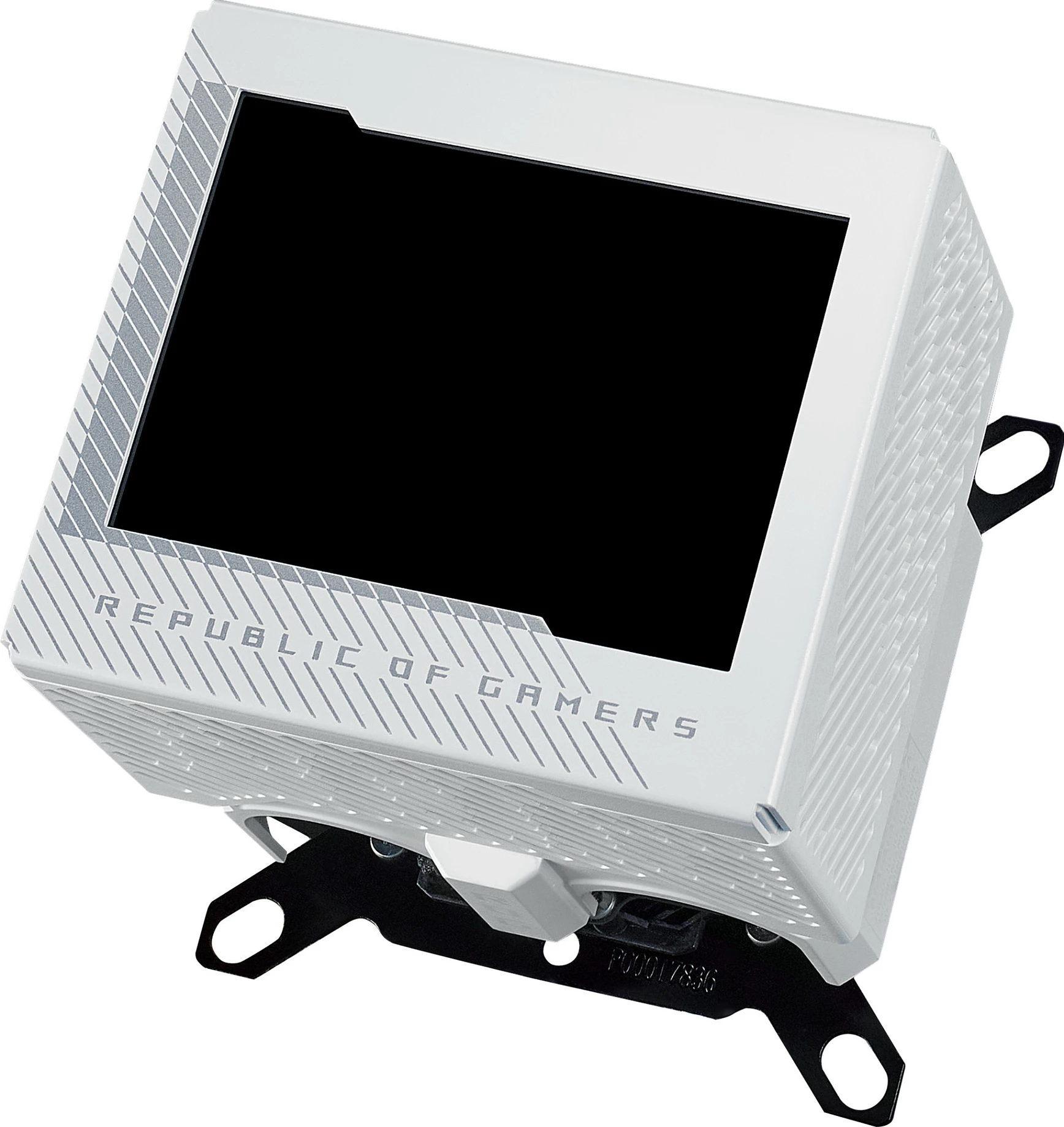 Ftohës uji (waterblock) për CPU ASUS ROG Ryujin III WB, LCD, për Intel/AMD, i bardhë