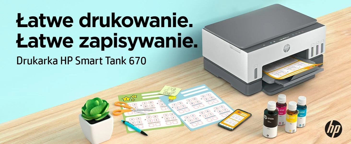Printer HP Smart Tank 670, All-in-One, Wi-Fi, Ngjyrë