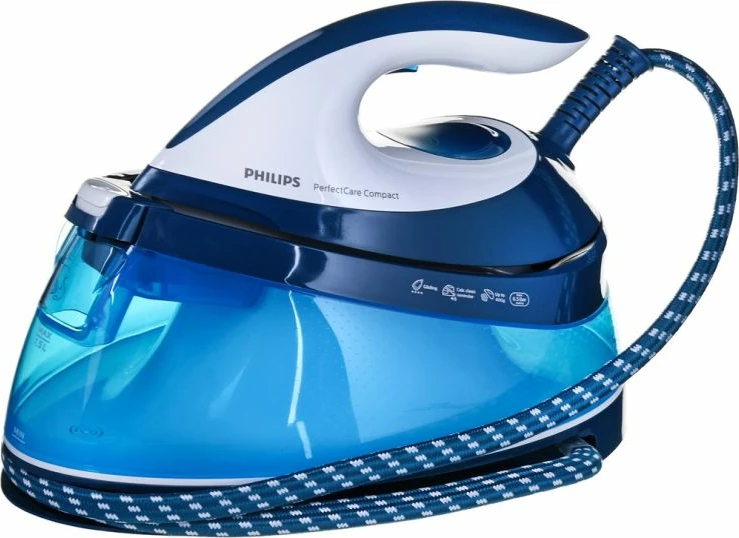 Hekur me gjenerator avulli Philips PerfectCare GC7840/20 2400W 1.5L bardhë/blu