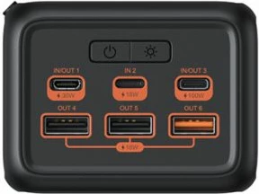 Powerbank VEGER W5001 Tank Lite 50000 mAh 22.5W, e zezë