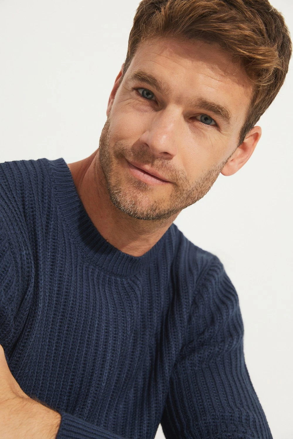 Xhemper për meshkuj June, i kaltër