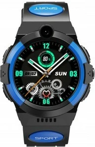 SmartWatch GARETT KIDS CLOUD 4G BLUE (Waterproof IP67, Touch, Camera)