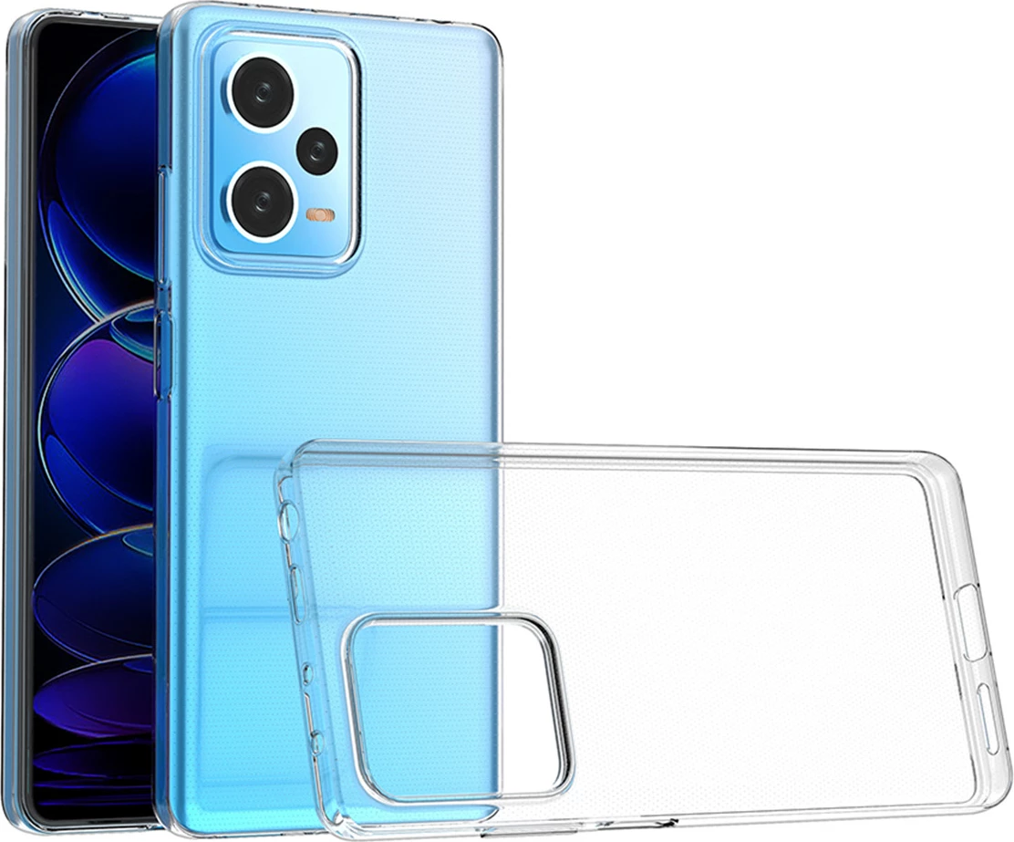 Mbështjellës Hurtel Ultra Clear 0.5mm për Xiaomi Redmi Note 12 Pro+, Transparent