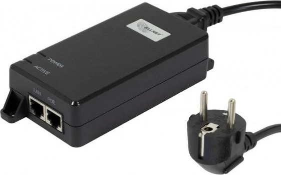 PoE injektor ALLNET ALL-PI102-BT60-5G, 1G/2.5G/5G, plastikë