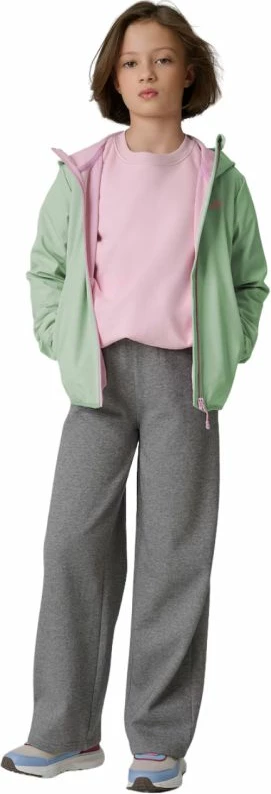 Jakne softshell për vajza 4F F478 mint
