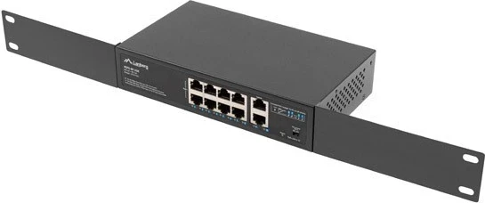 Switch PoE+ Lanberg RSFE-8P-2GE-120, i zi