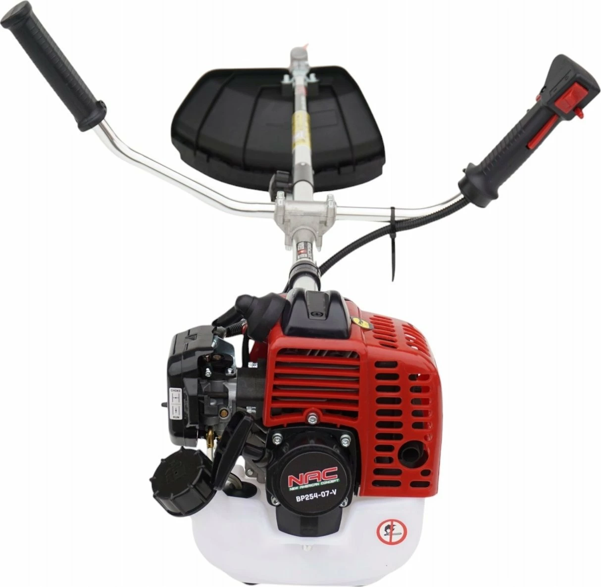 Trimer benzine NAC BP254-07-V 25.4cm³ 42cm 2-takt, kuqe/zezë