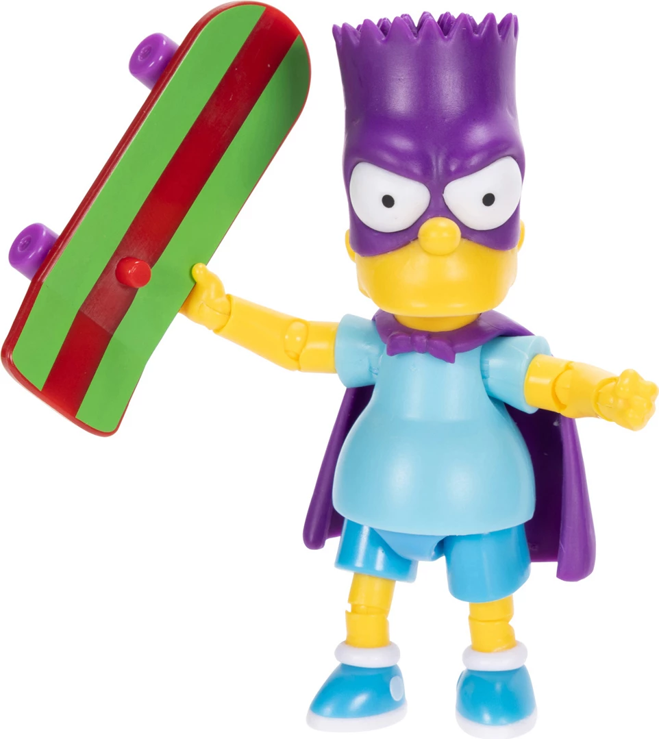 The Simpsons – Bartman me Skateboard, Figurë Koleksionuese 9 cm