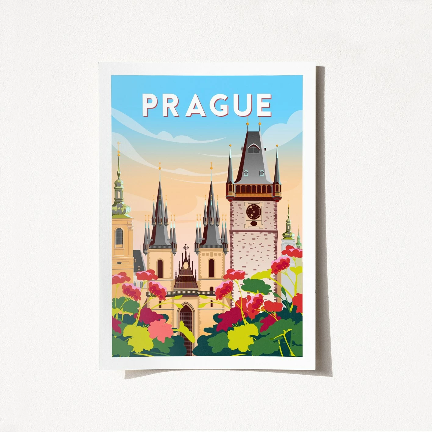 Poster A3, Wallity, Pragë - 2009
