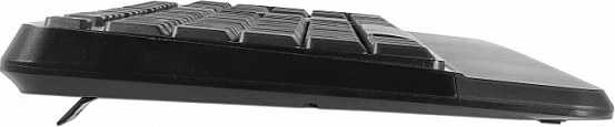 Set tastierë dhe maus pa kabllo DeLOCK 12674, Full-size 100%, RF 2.4GHz, QWERTZ (DE), me nano receiver, i zi