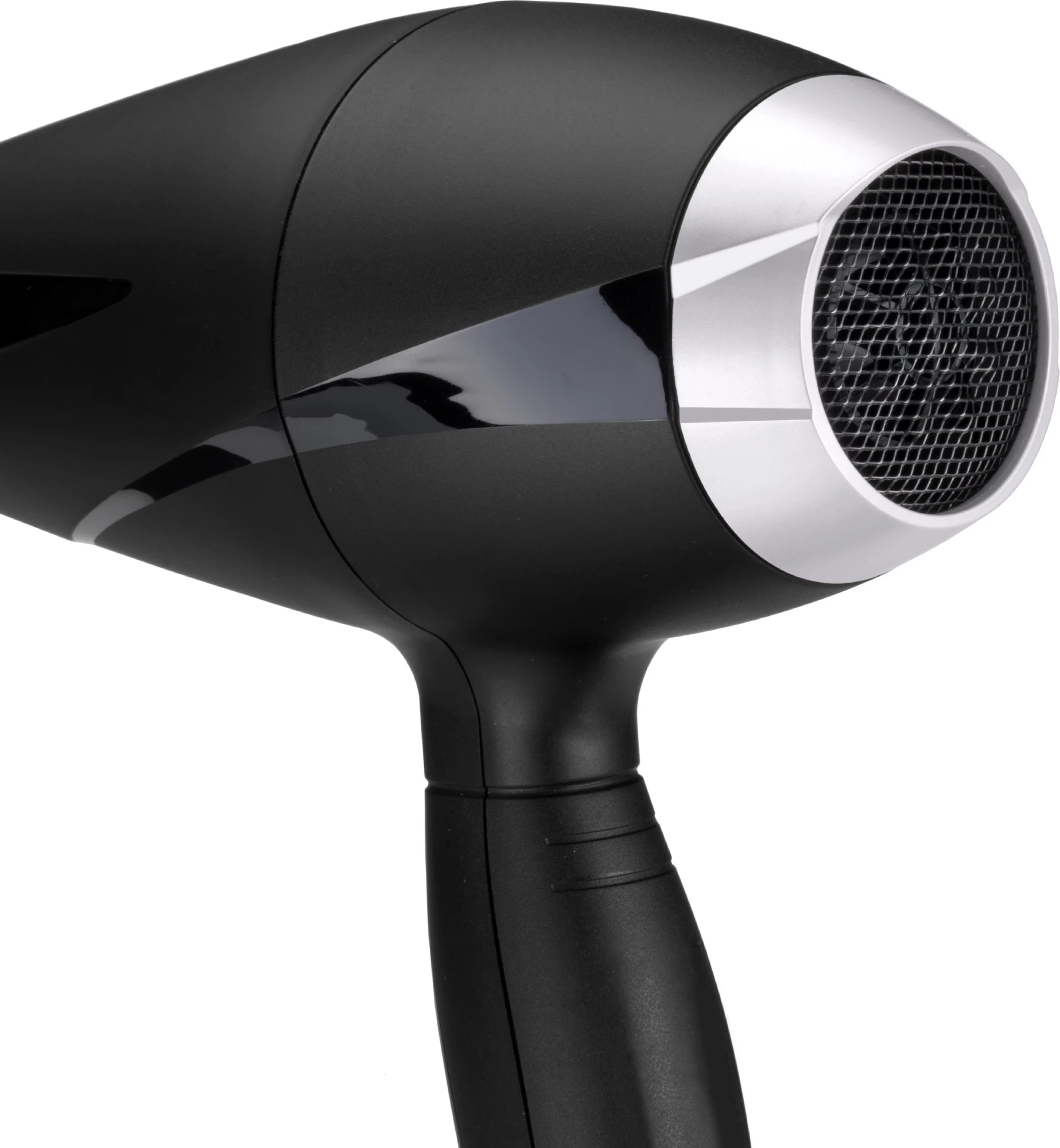 Tharëse flokësh, BaByliss 6710DE, 2100 W, motor AC, jonizim, 2 shpejtësi dhe 3 temperatura, me difuzor dhe grykë e ngushtë, e zezë