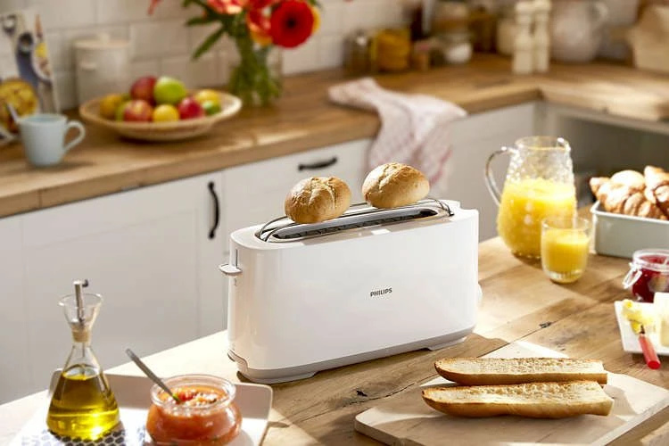 Toster Philips HD2590/00 2 feta 1030 W, i bardhë
